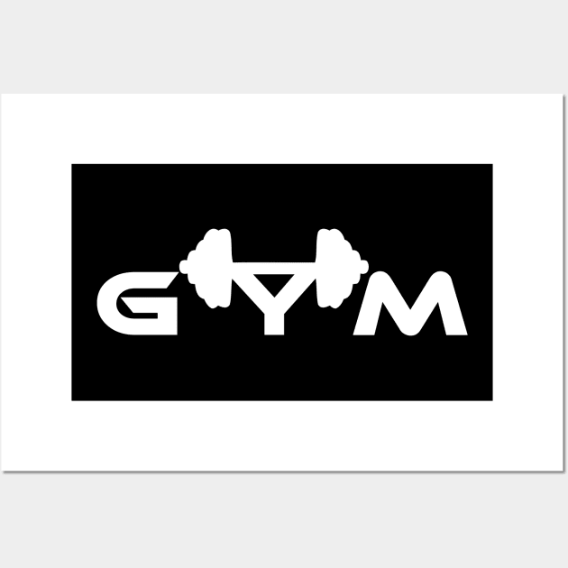 Gym Weight Lifting - Best Fitness Gifts - Funny Gym Wall Art by xoclothes